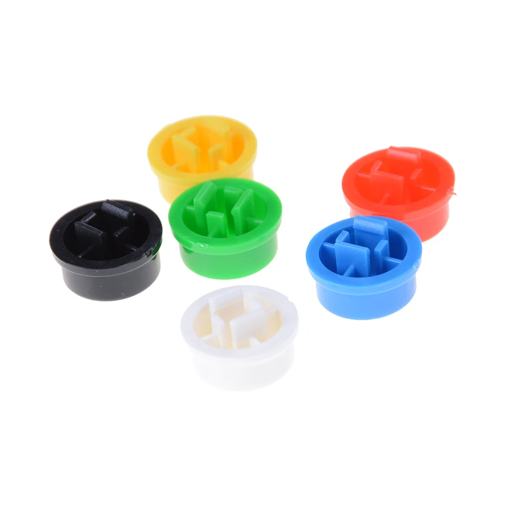 

new 20pcs/set Mixed Color Round Tactile Button Caps Kit For 12x12x7.3MM Tact Switches Product Offers