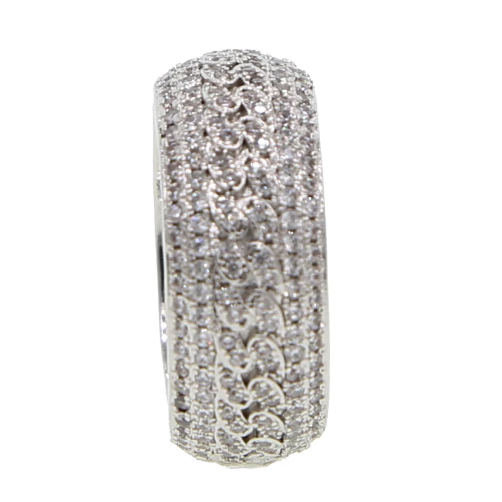 2021 блестящее кольцо с кубическим цирконием класса ААА для женщин и мужчин