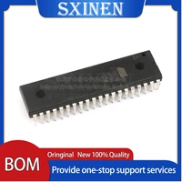 2pcs at89s52 24pu 8 bit flash memory microcontroller dip 40