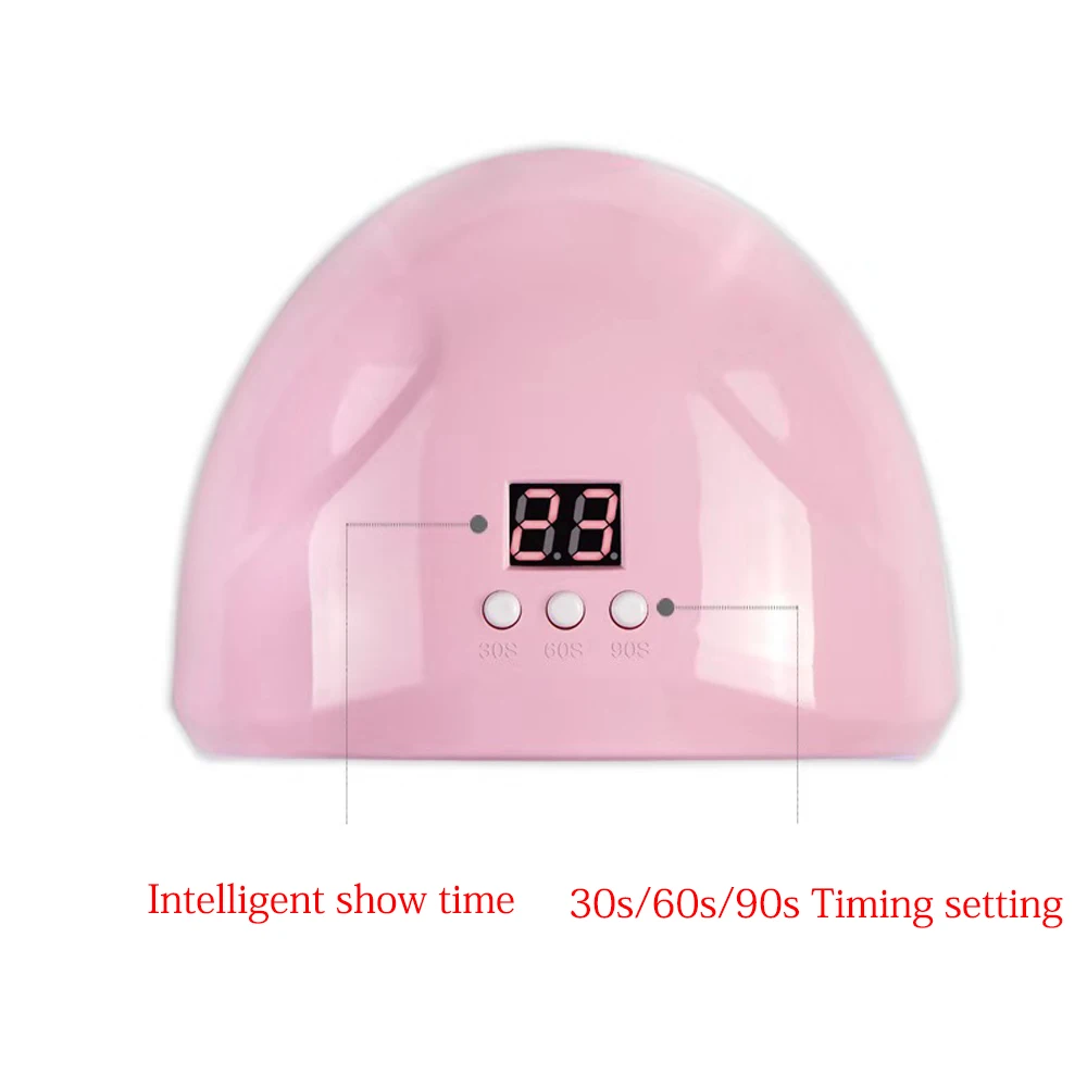 Pink (USB Plug) VEDO SUNONE 24 Вт USB портативный светодиодный светильник для ногтей 60s быстросохнущая Сушилка для ногтей автоматический датчик УФ-лампа для ногтей отверждающие гели для ногтей инструменты для дизайна ногтей - Цвет: Pink (USB Plug)