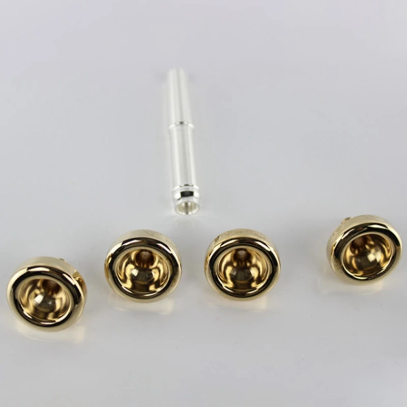 Мундштук для труб 7C/5C/3C/1.5C мундштук многоцелевой с латунным позолоченным