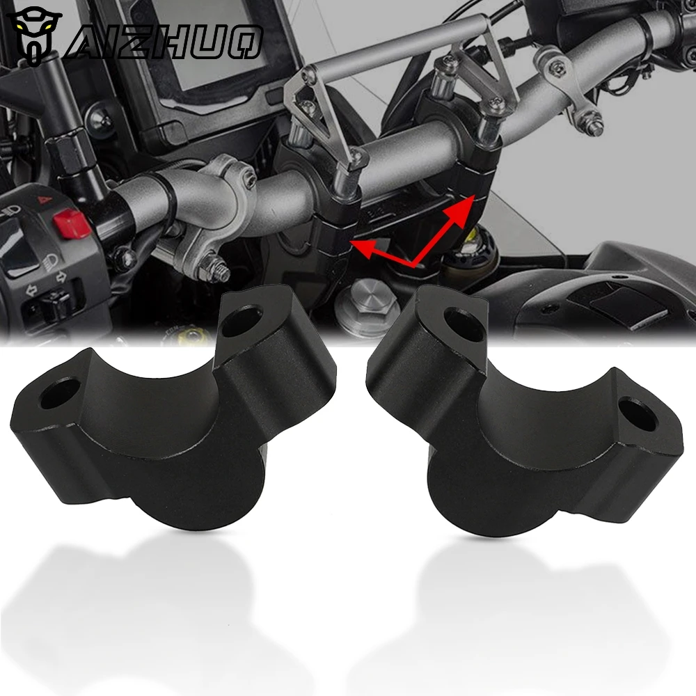 

Алюминиевые подставки для руля TENERE700 для мотоцикла с ЧПУ, увеличение высоты 20 мм, адаптер для YAMAHA Tenere 700 T7 Rally 2019-2021