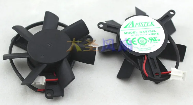 

Original hd6570 1g platinum ga51s2l, 4.5cm in diameter, 3.9 in pitch