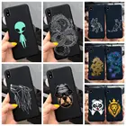 Чехол-накладка для Xiaomi Redmi Note 7, Redmi 7A, черный, силиконовый, мягкий