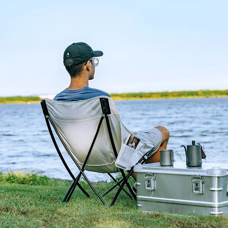 

Уличное портативное кресло Explorer, удобное кресло для рыбалки, офисное кресло с перерывом для обеда и откидной спинкой, можно хранить складно...