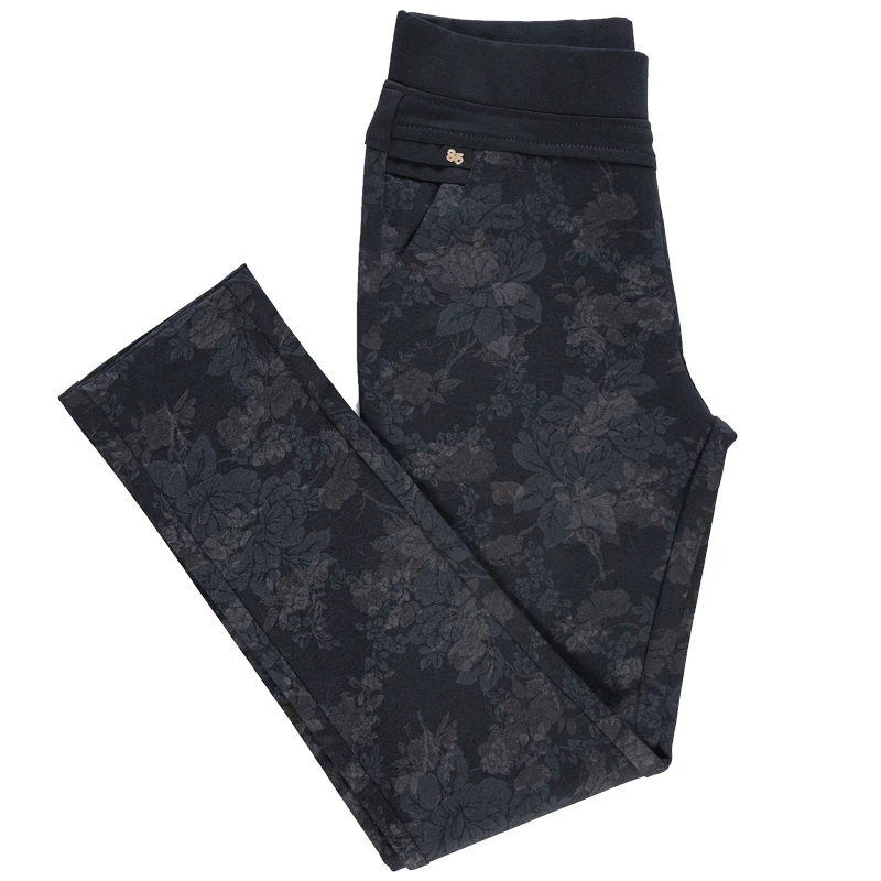 Женские узкие брюки карандаш с высокой талией повседневные стрейч в Корейском