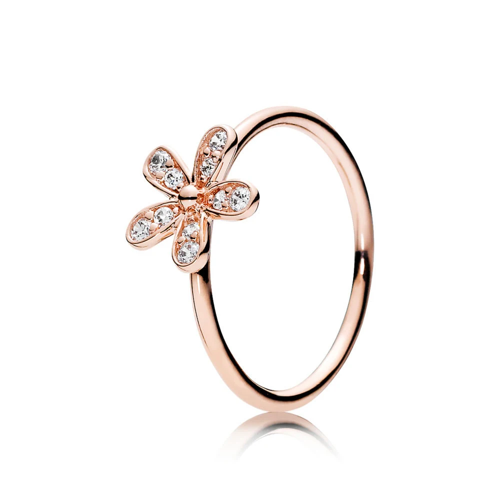 Стерлингового серебра 925 пробы ослепительный цветок ромашки магнолии