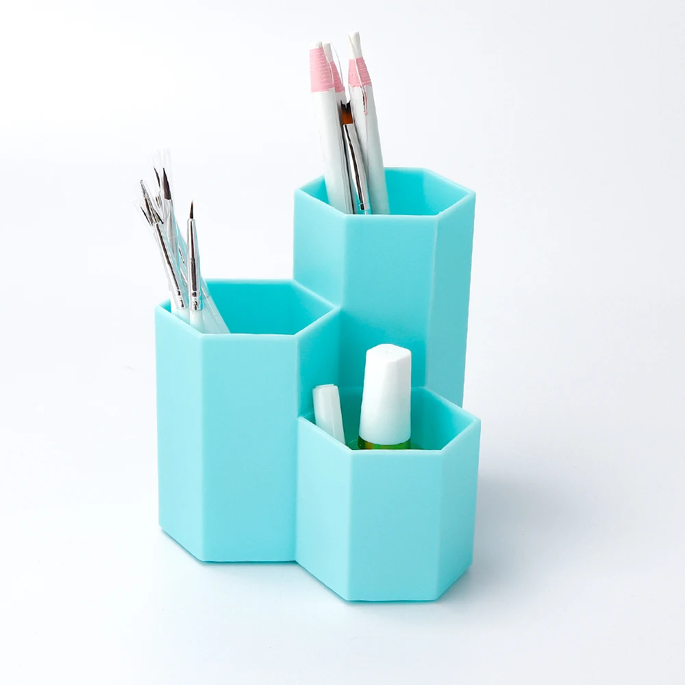 Многофункциональные инструменты для макияжа пластиковая коробка 3 решетки