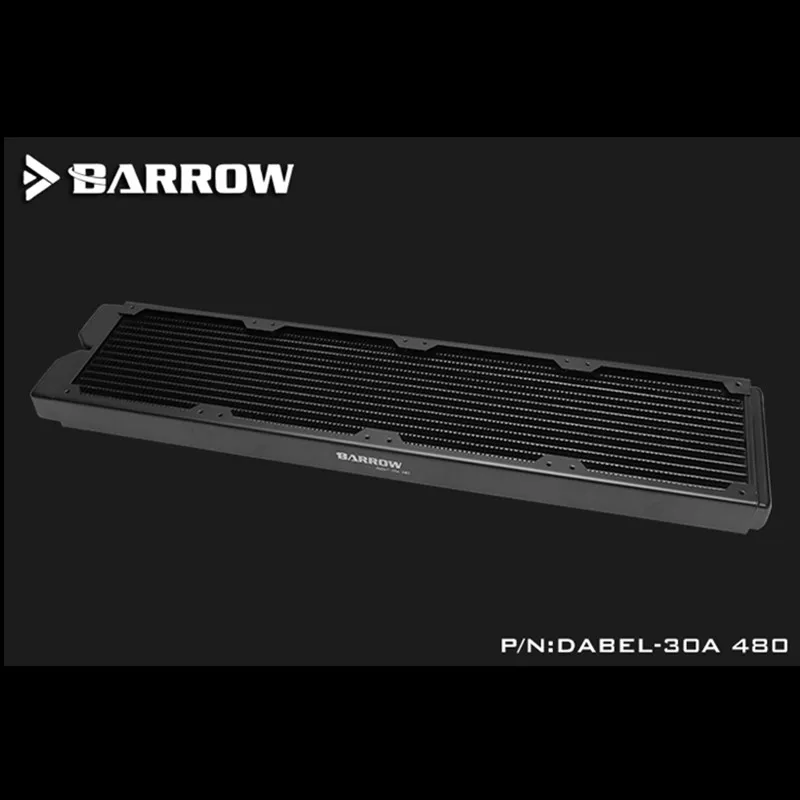 

Barrow high density single wave copper water cooling row 30MM thick DIY computer radiator Dabel-30a 480