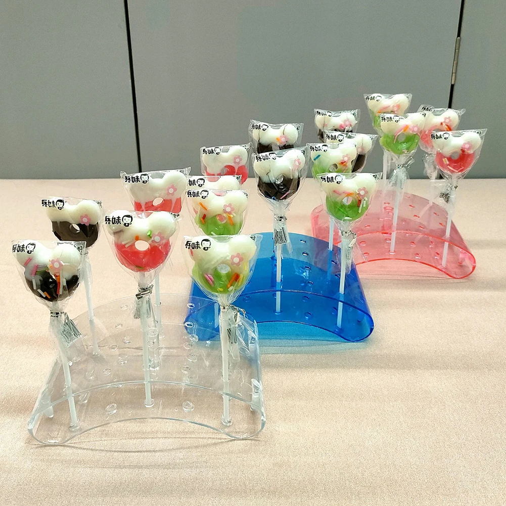 

20 Holes Lollipop Stands Cake Pop Cake Candy Display Stand Holder Lollipop Support Kitchen Accessories Display DIY Cake For Kid