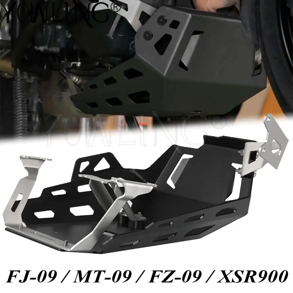 

Передняя противоскользящая пластина для мотоцикла FJ09, защита рамы для Yamaha FJ-09 FJ 09 2014 2015 2016 2017 2018 2019 2020 2021, крышка двигателя