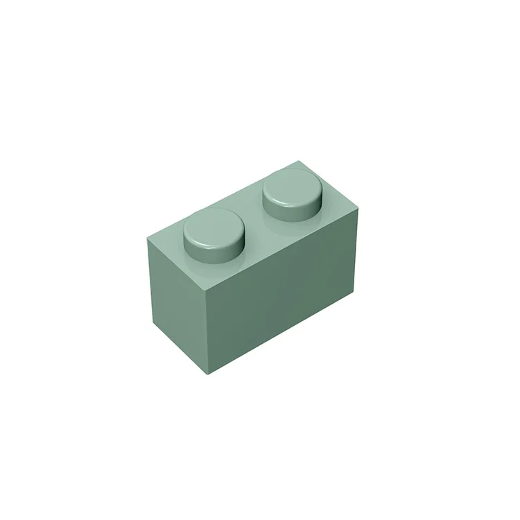 BuildMOC 3004 93792 1x2 Technic changever Catch для строительных блоков части DIY развивающие творческие подарочные игрушки - Цвет: M0648-17