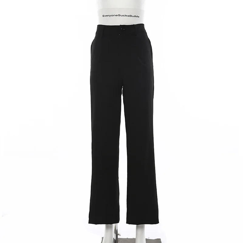 MONMOIRA 2019 осенние пэчворк с высокой талией женские повседневные штаны уличные