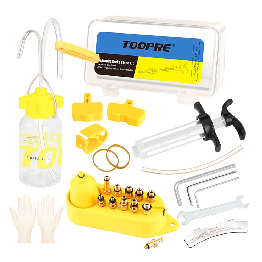 

Bleed Kit Hydraulic Dics Brake Advanced Version For Shimano&Magura&hope&tektro&sram&avid&formula&hayes Bicycle Brake