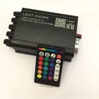 RGBW Автомобильный потолочный волоконно-оптического светодиодного двигателя осветитель-звездное  съемки Метеор светильник приложение Smart Phone аудио пульт дистанционного управления Управление 220 В12 В