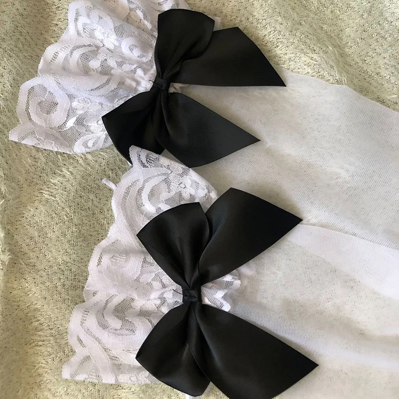 

Sexy Women's Hosiery Pink Bow Stay Up Thigh High Long Socks Lace Top Hose.Ladies Sweet medias mujer sexy lingerie medias