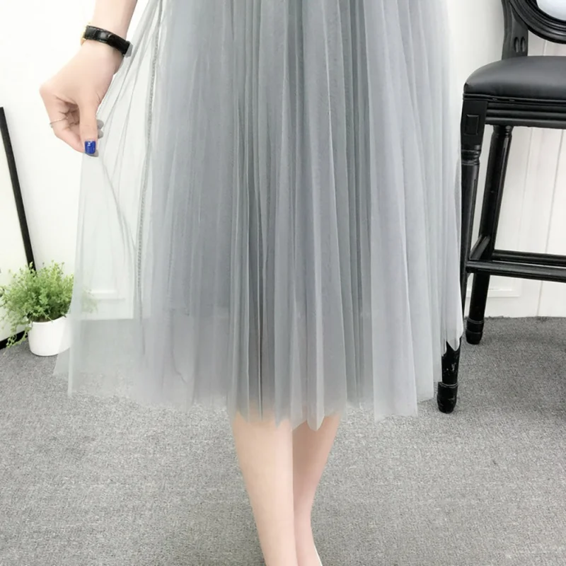 Тюлевая юбка-пачка для милых девочек кружевная юбка принцессы трехслойная