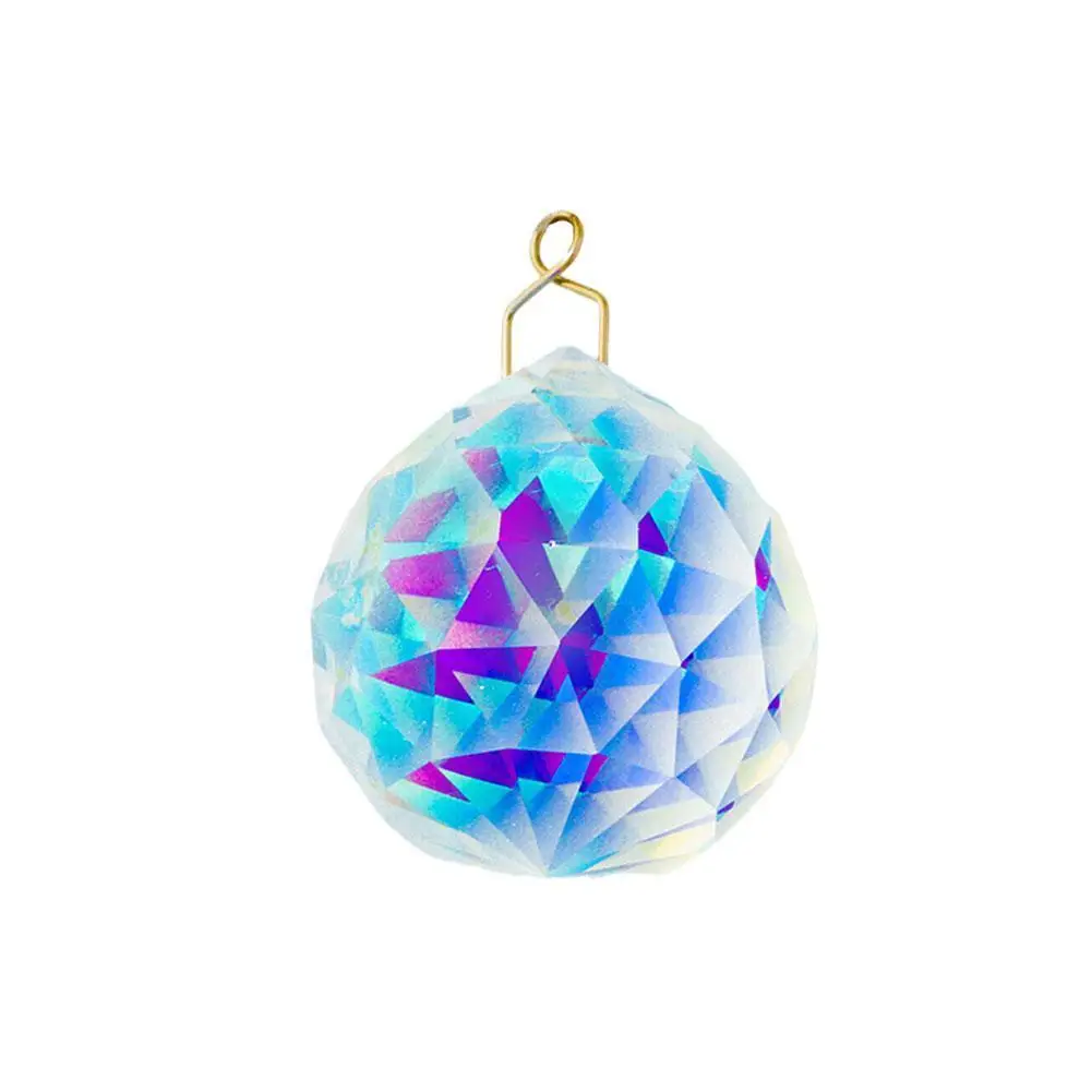 

50MM Crystal Ball Clear Crystal Prisms Suncatcher Chandelier Crystals Pendants Accessories DIY Bead Curtain Hanging Ornament