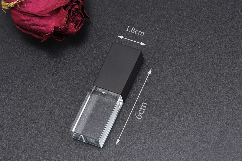 JASTER пользовательский DIY 3D внутренний Стандартный длинный стеклянный USB Стик 2,0 флеш-накопитель