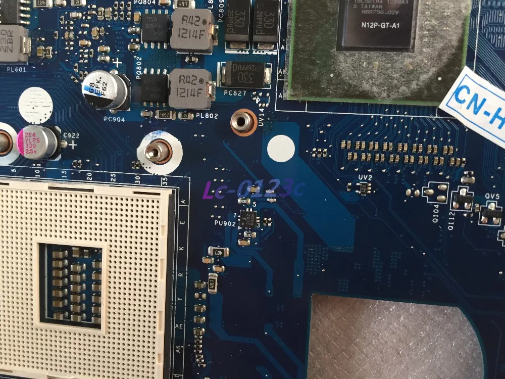 FULCOL для Lenovo Y470 Материнская плата ноутбука PIQY0 LA-6881P HM65 DDR3 w/GT550M 2G GPU