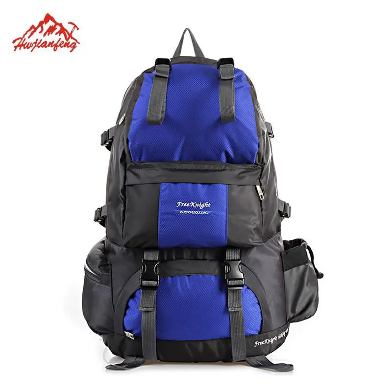 50L водонепроницаемый рюкзак для альпинизма мужчин и женщин нейлон большой