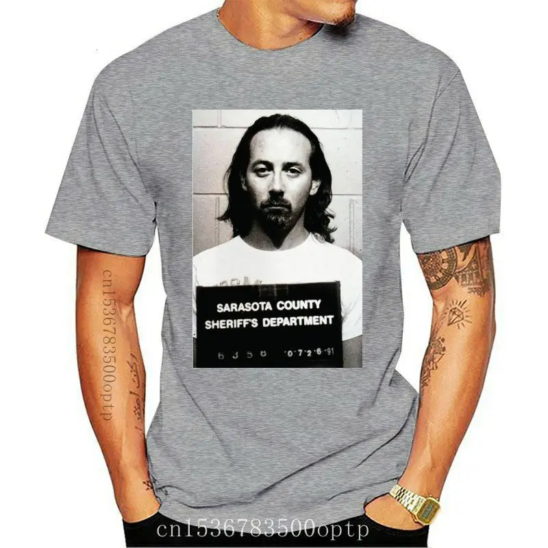 

Дизайн 2021, Мужская футболка Pee Wee hermugshot 1991, размер S-2Xl, Мужская футболка для спортзала