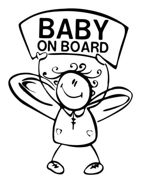 Детские Виниловые наклейки для Авто/бампера/окна виниловые DIY Декор CT1881|Наклейки