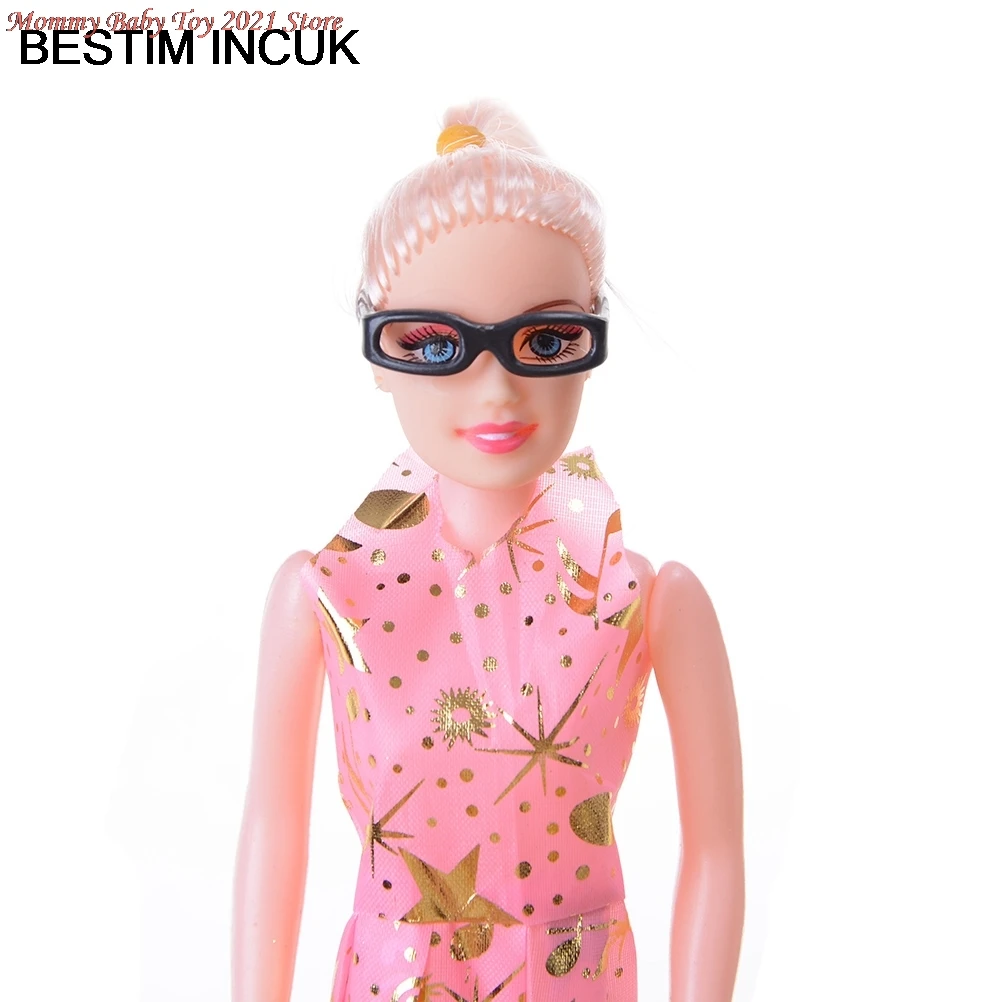 

Пластиковые черные очки для кукол BESTIM INCUK 10 шт./компл.