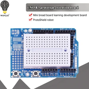 Плата расширения прототипа UNO Proto Shield с SYB-170 мини-платой для хлеба для ARDUINO UNO