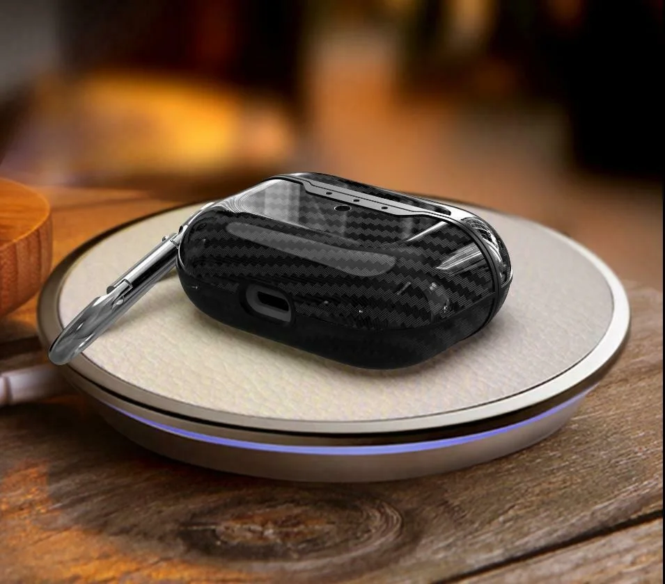 

Protective Carbon Fibre TPU Cover Lost Skin Airpods For Apple Airpod PRO Case