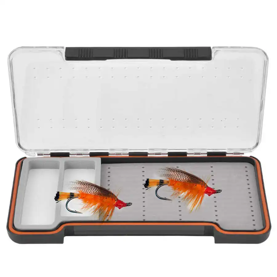 Водонепроницаемый футляр для рыболовных приманок нахлыстовых ложек крючков