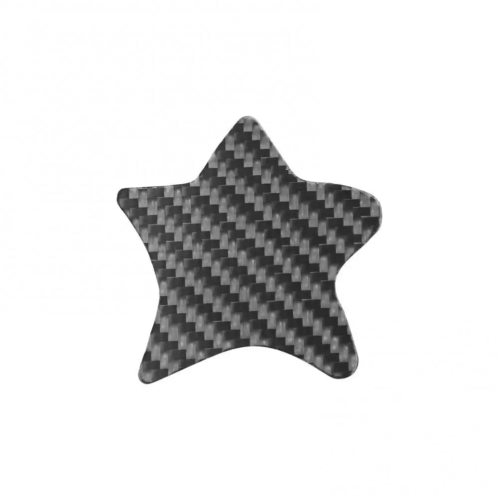 

60% Dropshipping!!Carbon Fiber Car Sticker Creative DIY Five-pointed Star Shape Decal Auto Styling