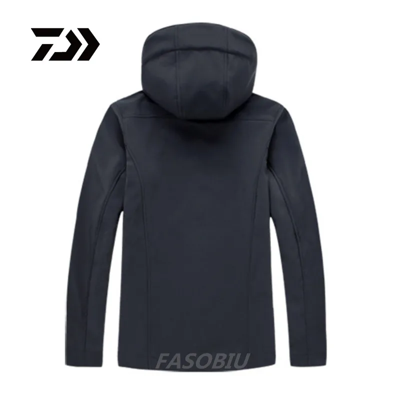 

2021 DAIWA Fishing Hoodies Male Warm Fleece Coat Hooded Men Daiwa Fishing Clothing Breathable Hoodies Camouflage Fishing Clothes