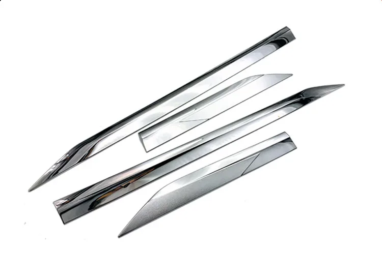 Для Toyota RAV4 2019 2020 ABS Chrome Боковая дверь линии Garnish средства ухода за кожей отделка