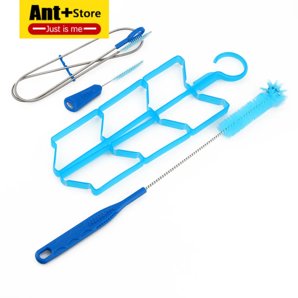 4 в 1 многофункциональная щетка из нержавеющей стали для чистки мешков под водой |