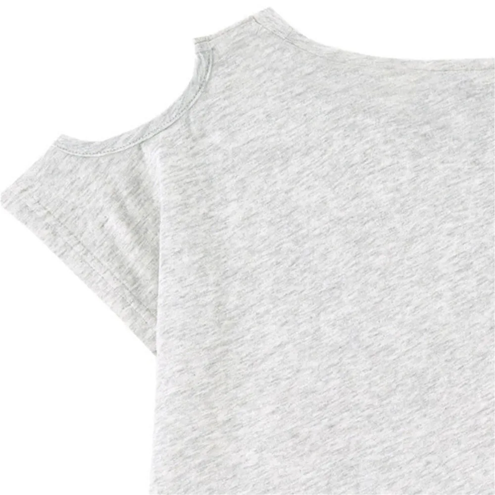 Детская летняя футболка с модным принтом высокий коричневый конь для девочек