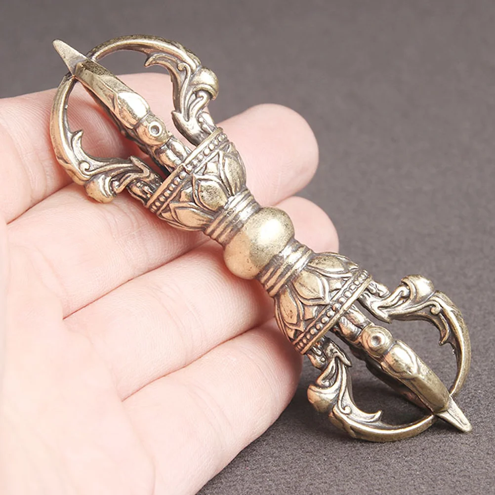 Латунный пестик Vajra Dorje Phurba Тибетский амулет буддистское украшение религиозное