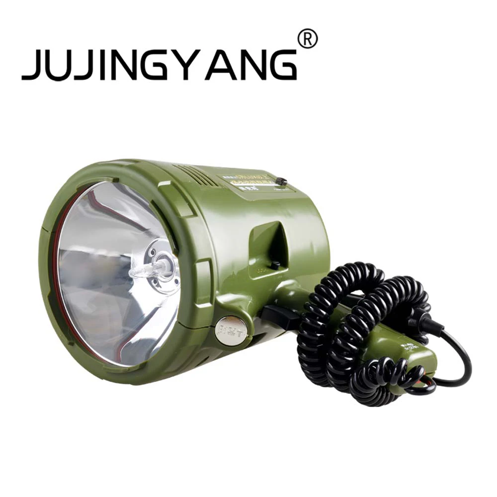 High Power 220W Xenon Searchlight Strong Light Long-Range 160W Flashlight Outdoor Camping Night Emergency 100W HID Search Light
