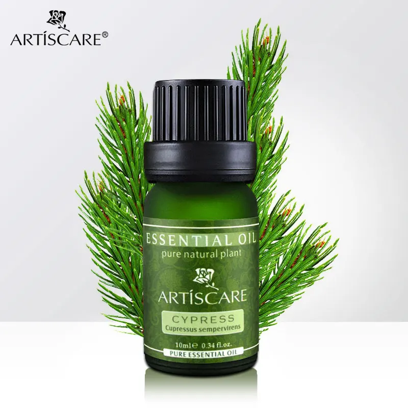 ARTISCARE 100% натуральный кипарис чистые эфирные масла 10 мл отличная усадка пор и