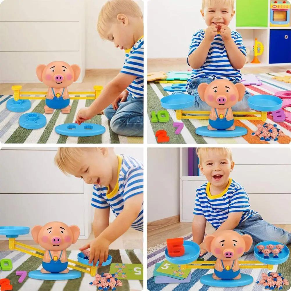 

Monkey Balance Math Game Fun Learning Educational Toys Gift For Kids Boys Match Early Education Toy Math Toys