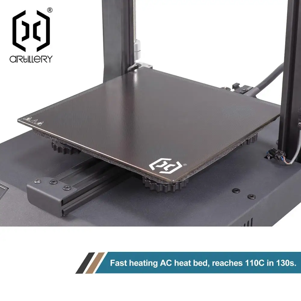 Настольный 3D-принтер Artillery GENIUS высокая точность печати двойная ось Z TFT сенсорный