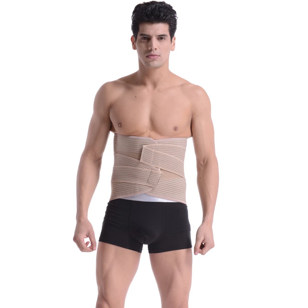 Ортопедическая Задняя поддержка бандаж для мужчин женщин поясная пояс