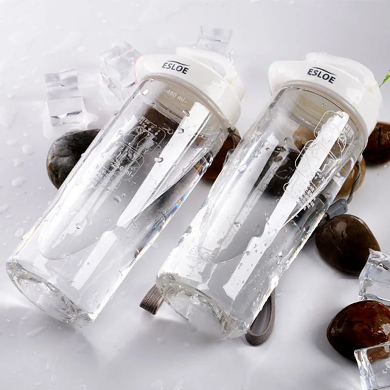 Спортивные контейнеры для напитков с утечкой, термосы, посуда для напитков пластиковая, нелипкая, кружки, помада, товары с бесплатной доставкой.