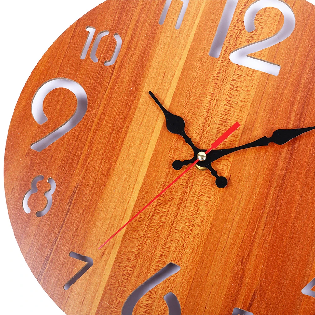 12 дюймов арабские цифры ретро настенные часы комнатные кухонная мебель