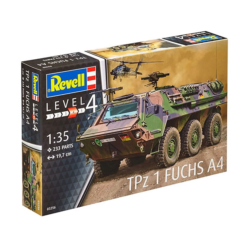 Модель самолета REVELL модель 1/35 Германия fox Тип TPz.I Fuchs колесный бронированный
