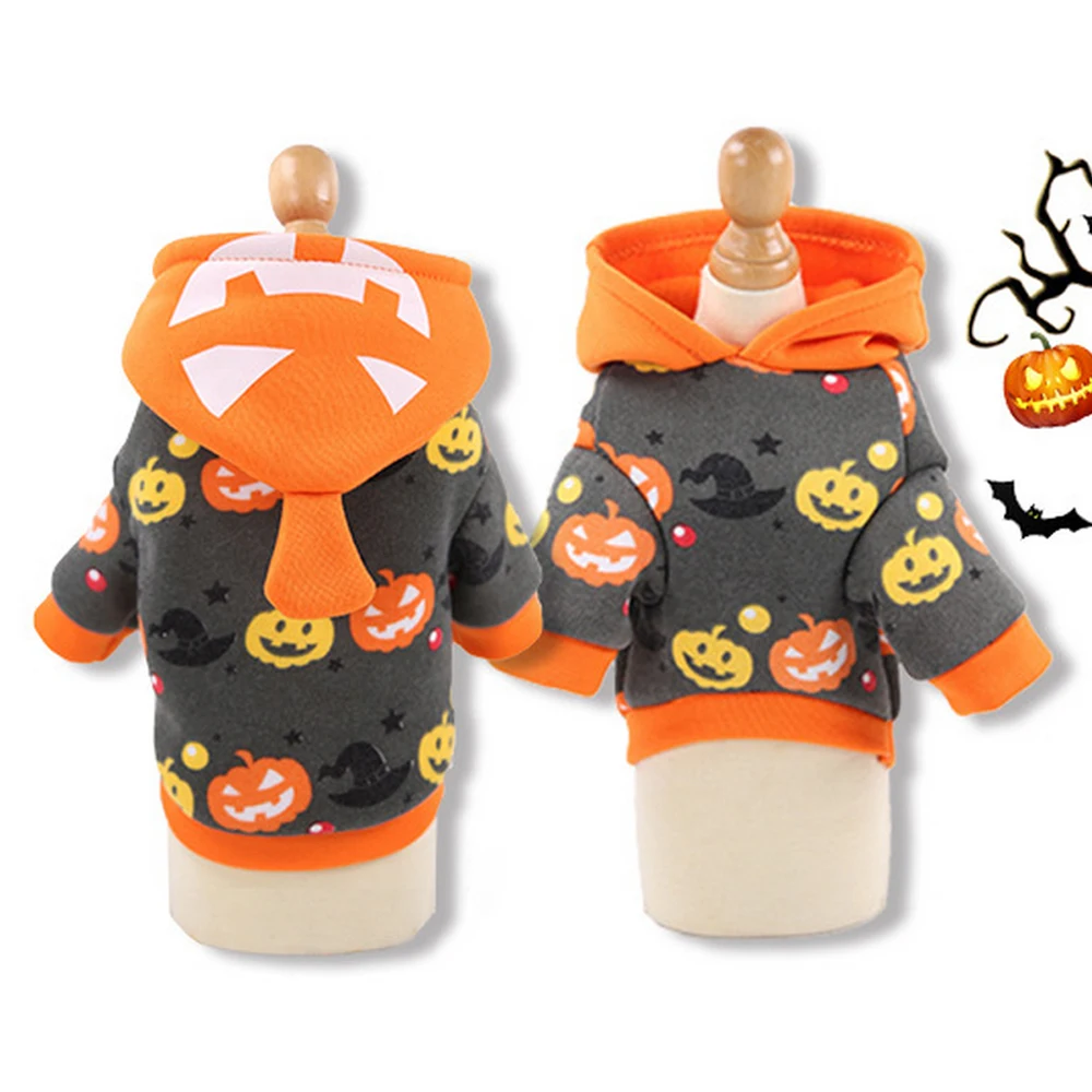 Зимняя Теплая Одежда для собак зимняя одежда домашних животных Хэллоуина