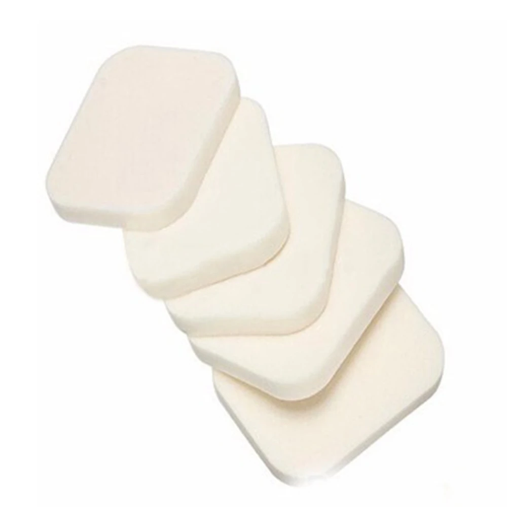 5 шт. квадратные круглые мягкие косметические слоеные ватные диски для снятия