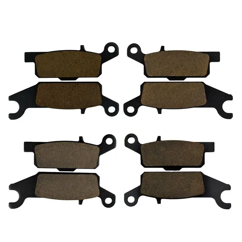 

Motorcycle front and rear brake pads for Yamaha YFM550 YFM 550 Grizzly 2009-2014 YFM700 YFM 700 Grizzly 2007-2015