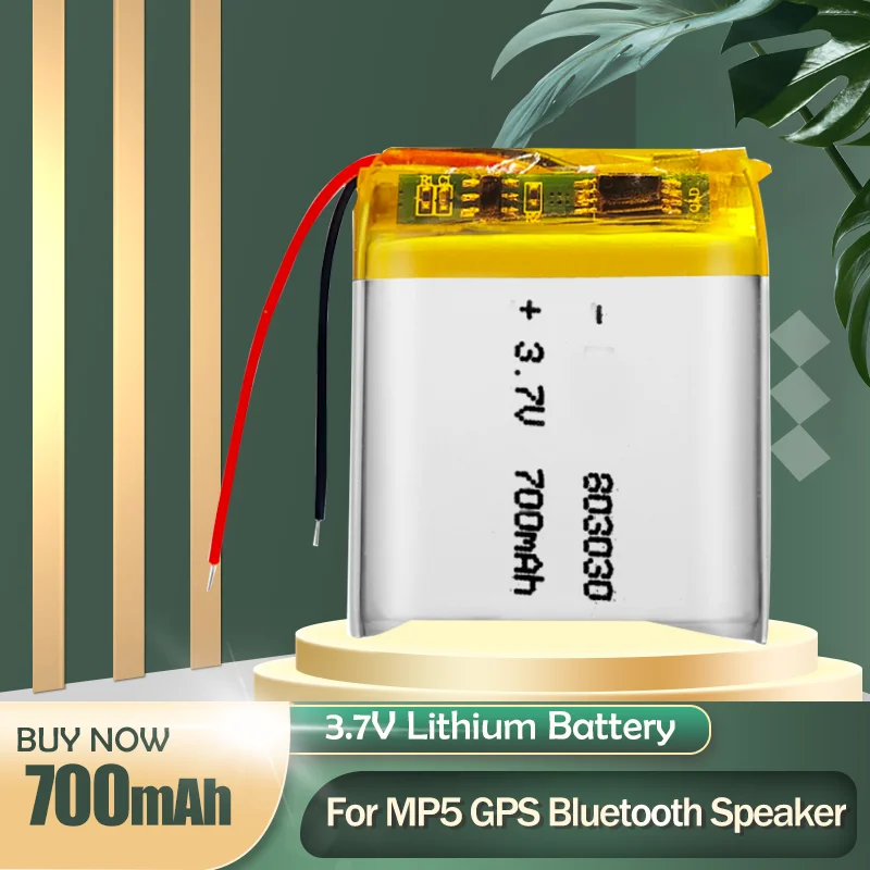 803030 3 7 в 700 мА · ч для MP3 MP4 PDA DVD GPS навигатора светодиодный светодиодная подсветка