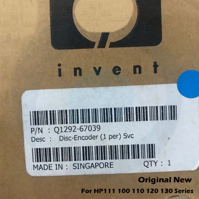 Original New For HP DesignJet 100 110 110plus 111 120 130 130nr Series Encoder Disk Q1292-67019 Q1292-67039 C8108-67051 | Компьютеры и